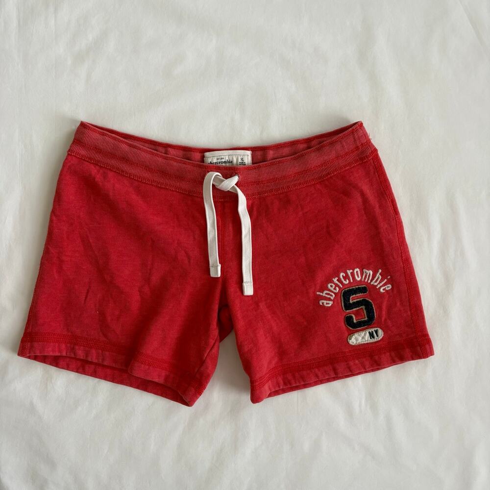 Vintage Abercrombie Y2K Varsity Sweat Shorts